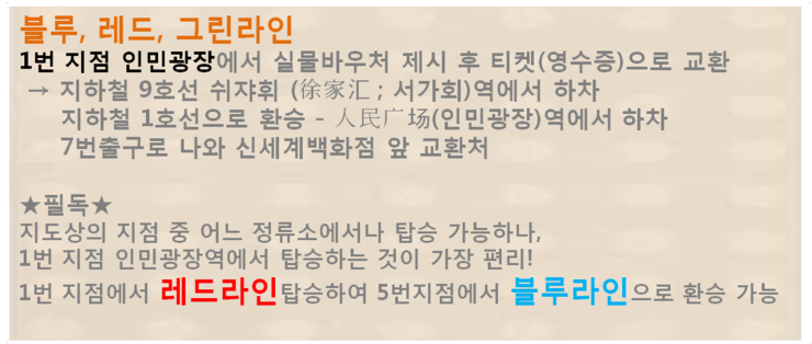 상해 빅버스 시티투어로 편안하게 여행하기